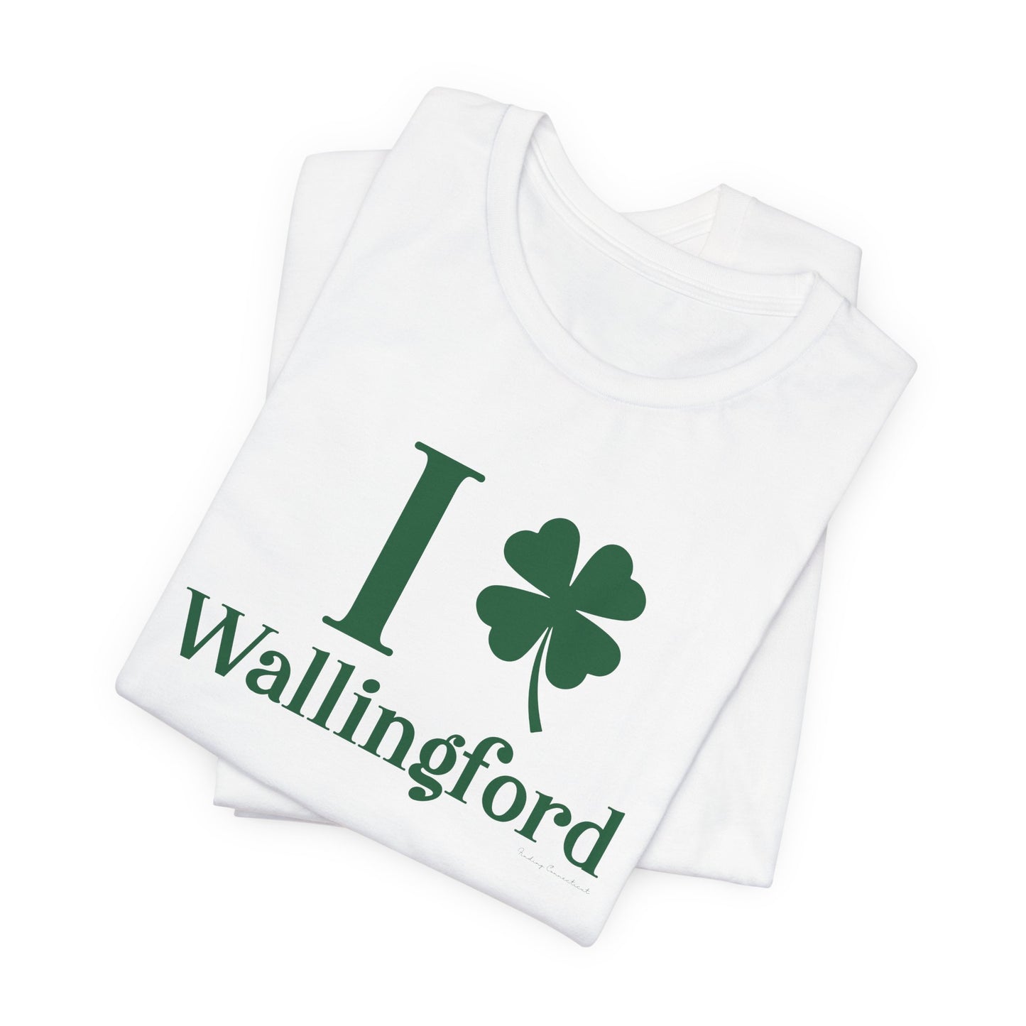 I Clover Wallingford // Wallingford connecticut T shirt // finding connecticut  