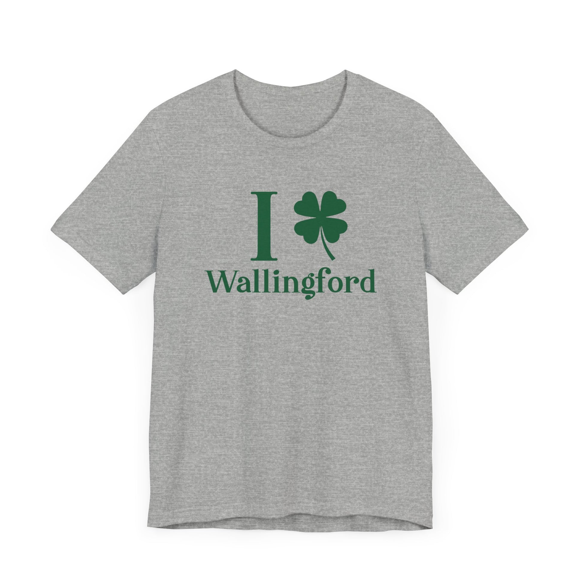 I Clover Wallingford // Wallingford connecticut T shirt // finding connecticut  