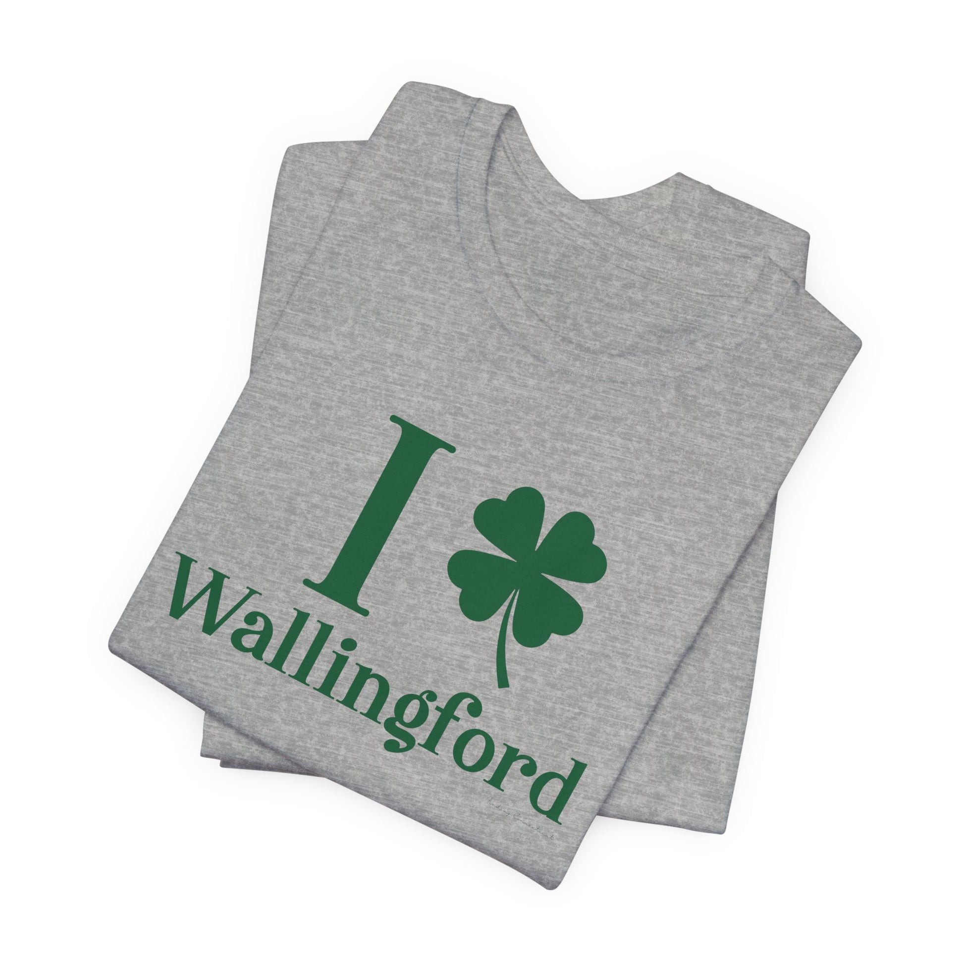 I Clover Wallingford // Wallingford connecticut T shirt // finding connecticut  