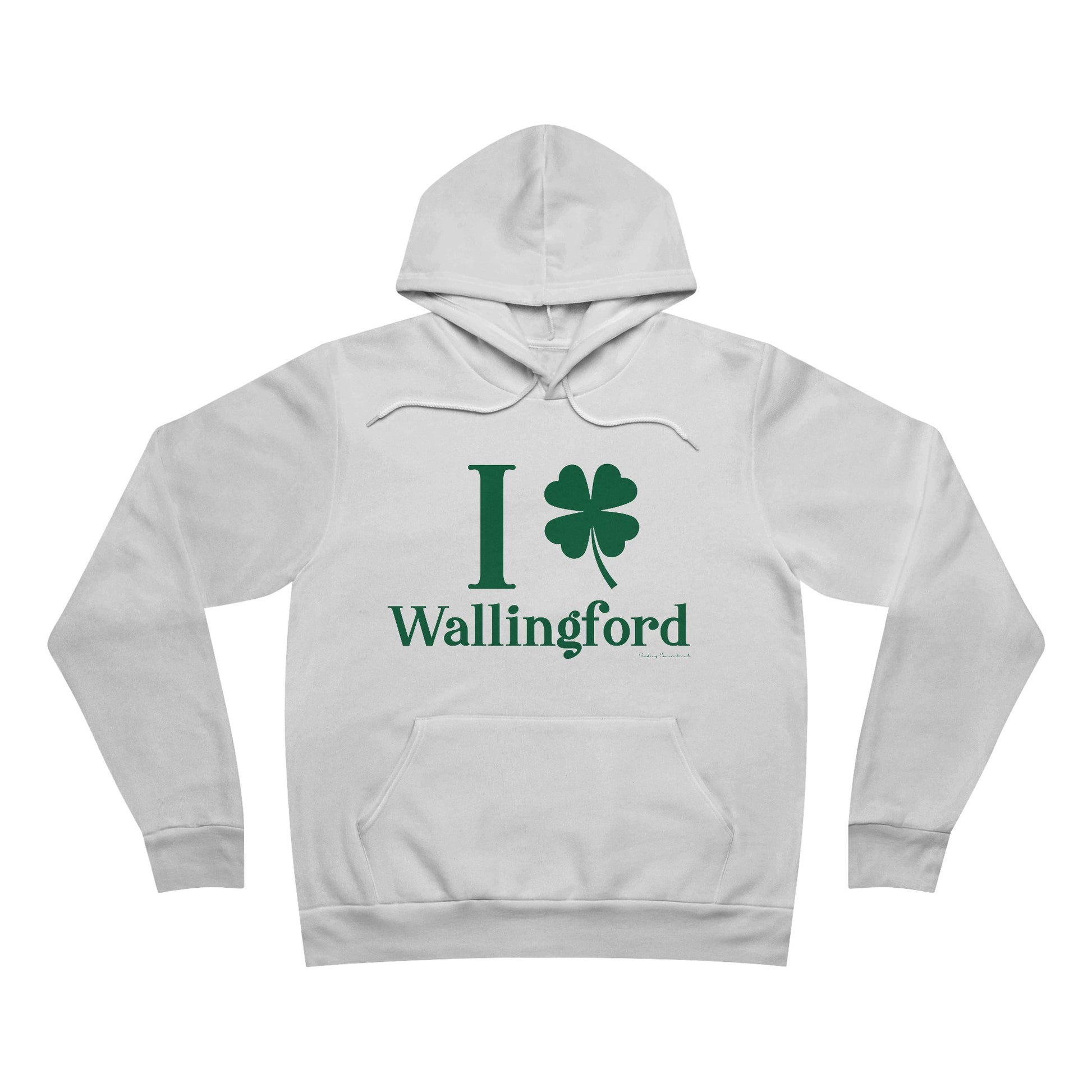 I Clover Wallingford // Wallingford connecticut unisex hoodie sweatshirt  // finding connecticut   0