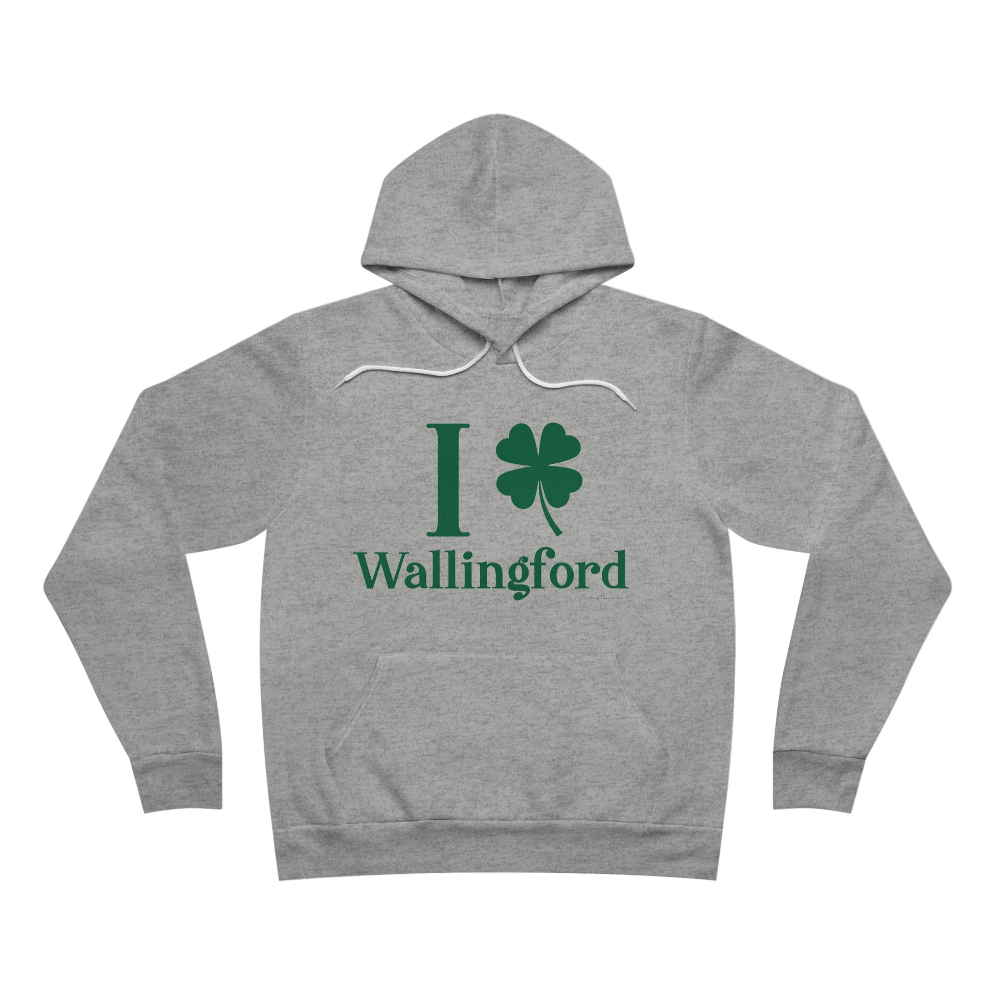 I Clover Wallingford // Wallingford connecticut unisex hoodie sweatshirt  // finding connecticut   00 