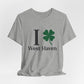 I Clover West Haven  // west haven CT  St. Patrickts day unisex  t shirt // finding connecticut  