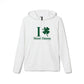 I Clover West Haven  // west haven Connecticut  St. Patrickts day Adidas hoodie sweatshirt   // finding connecticut  