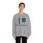 I Clover West Haven  // west haven Connecticut  St. Patrickts day sweatshirt   // finding connecticut  