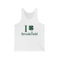 I Clover brookfield st patrick's day unisex tank top shirt / / brookfield, ctonnecticut• Finding Connecticut   