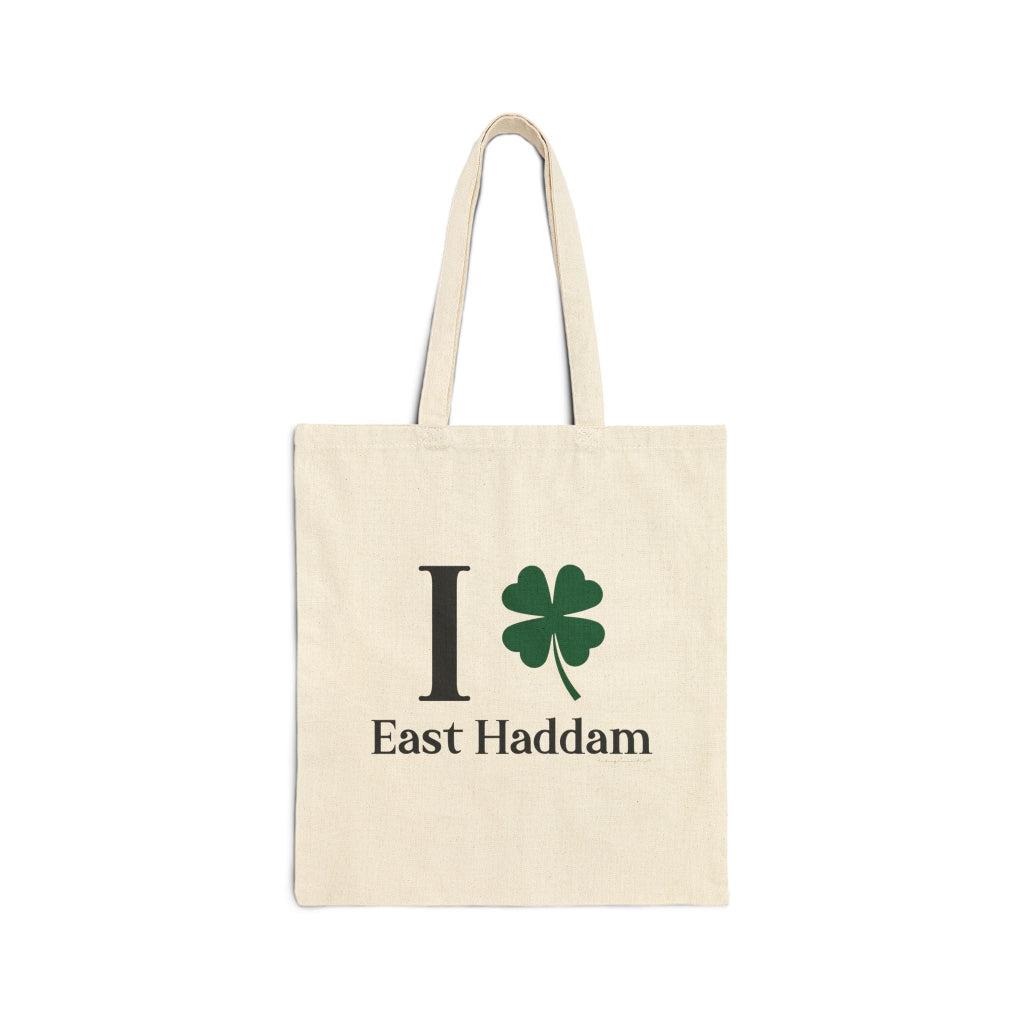 I Clover east haddam tote bag // east haddam connecticut gifts and merch // finding connecticut 