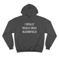 I Really Really Miss Bloomfield // Bloomfield CT Champion Hoodie sweatshirt // Finding Connecticut 