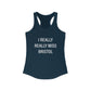 I Really Really Miss Bristol // Bristol CT women's tank top shirt / finding connecticut  