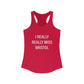 I Really Really Miss Bristol // Bristol CT women's tank top shirt / finding connecticut  