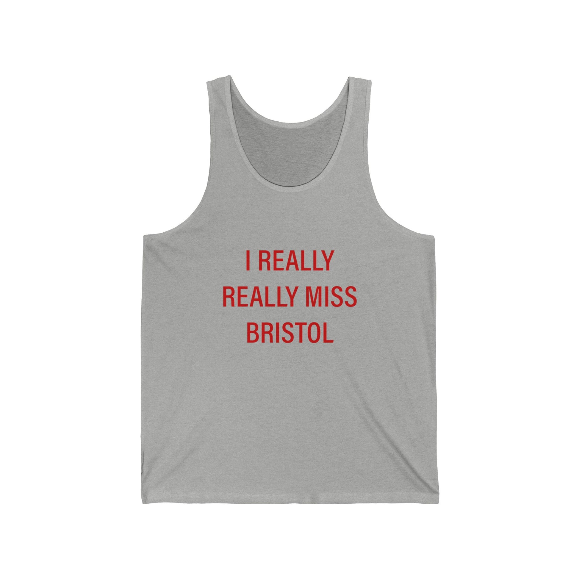 I Really Really Miss Bristol // Bristol Connecticut tank top shirt // finding connecticut 
