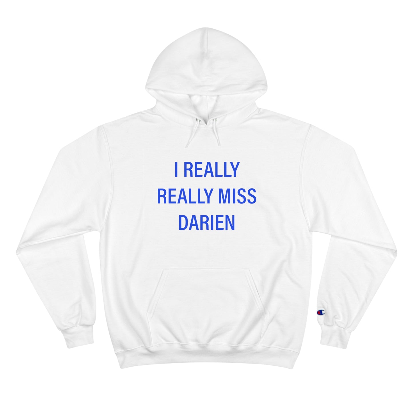 I Really Really Miss Darien // Darien Connecticut champion hoodie sweatshirt // finding connecticut 