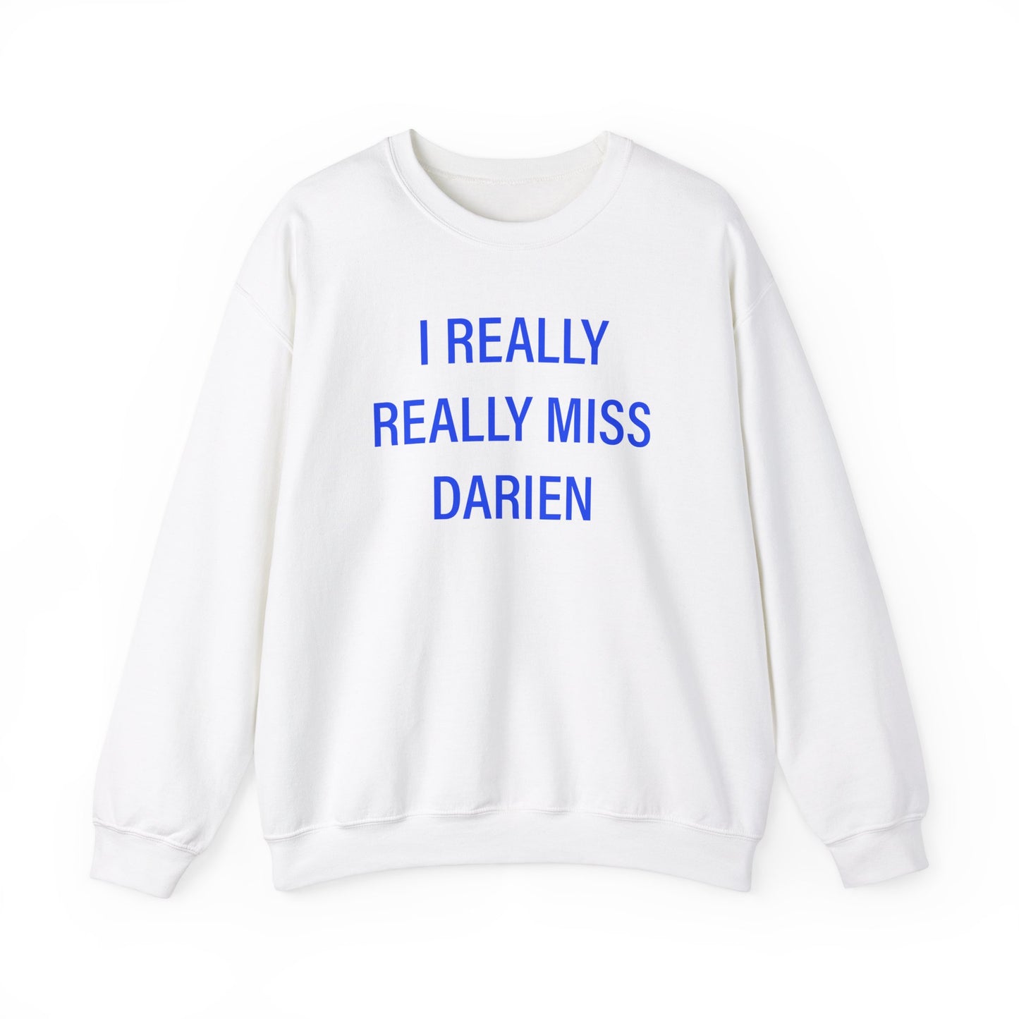 I Really Really Miss Darien / Darien Connecticut sweatshirts // finding connecticut 