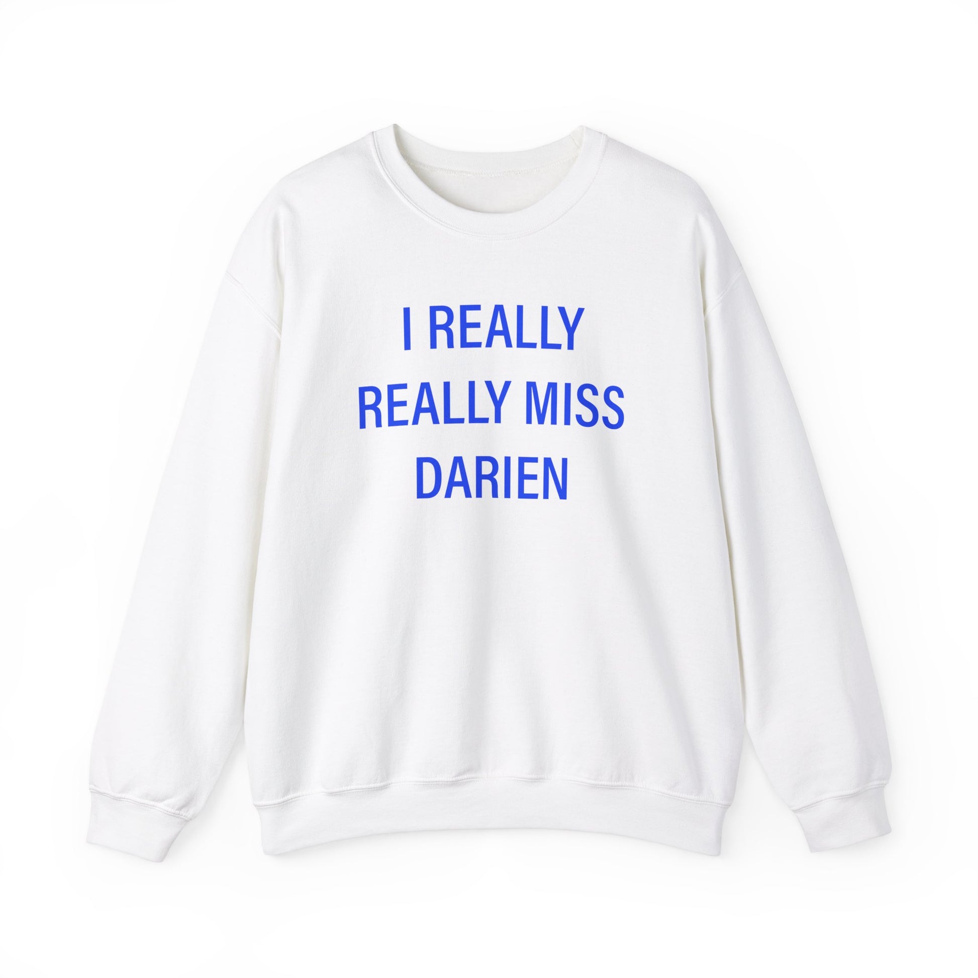 I Really Really Miss Darien / Darien Connecticut sweatshirts // finding connecticut 