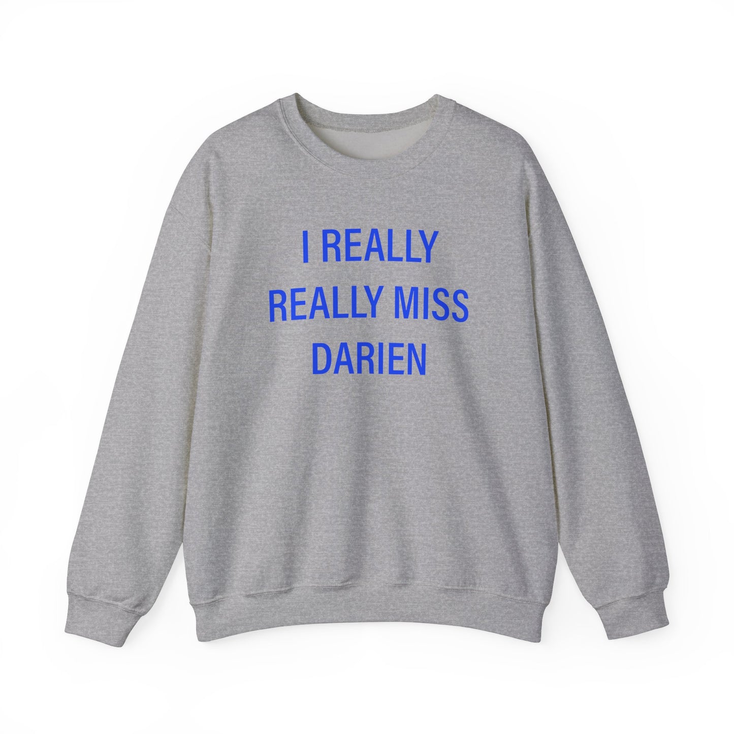 I Really Really Miss Darien / Darien Connecticut sweatshirts // finding connecticut 