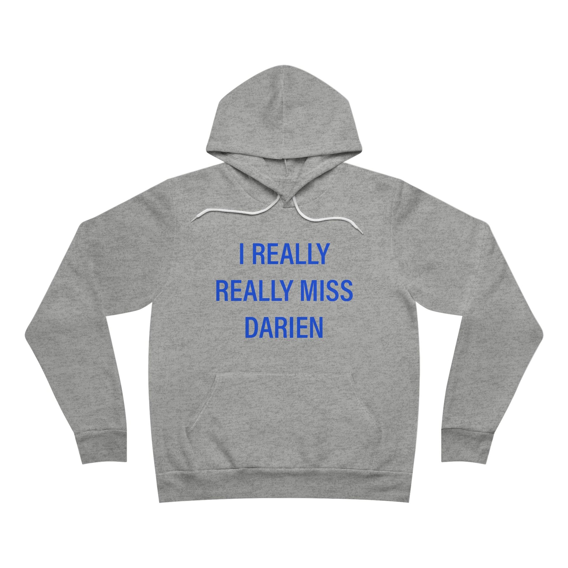 I Really Really Miss Darien // Darien Connecticut unisex hoodie sweatshirt // finding connecticut 