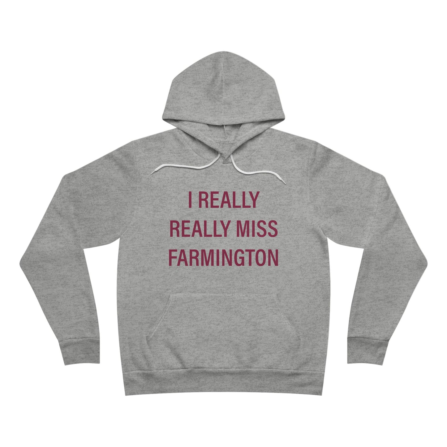 I Really Really Miss Farmington // Farmington Connecticut hoodie sweatshirts /// finding Connecticut 