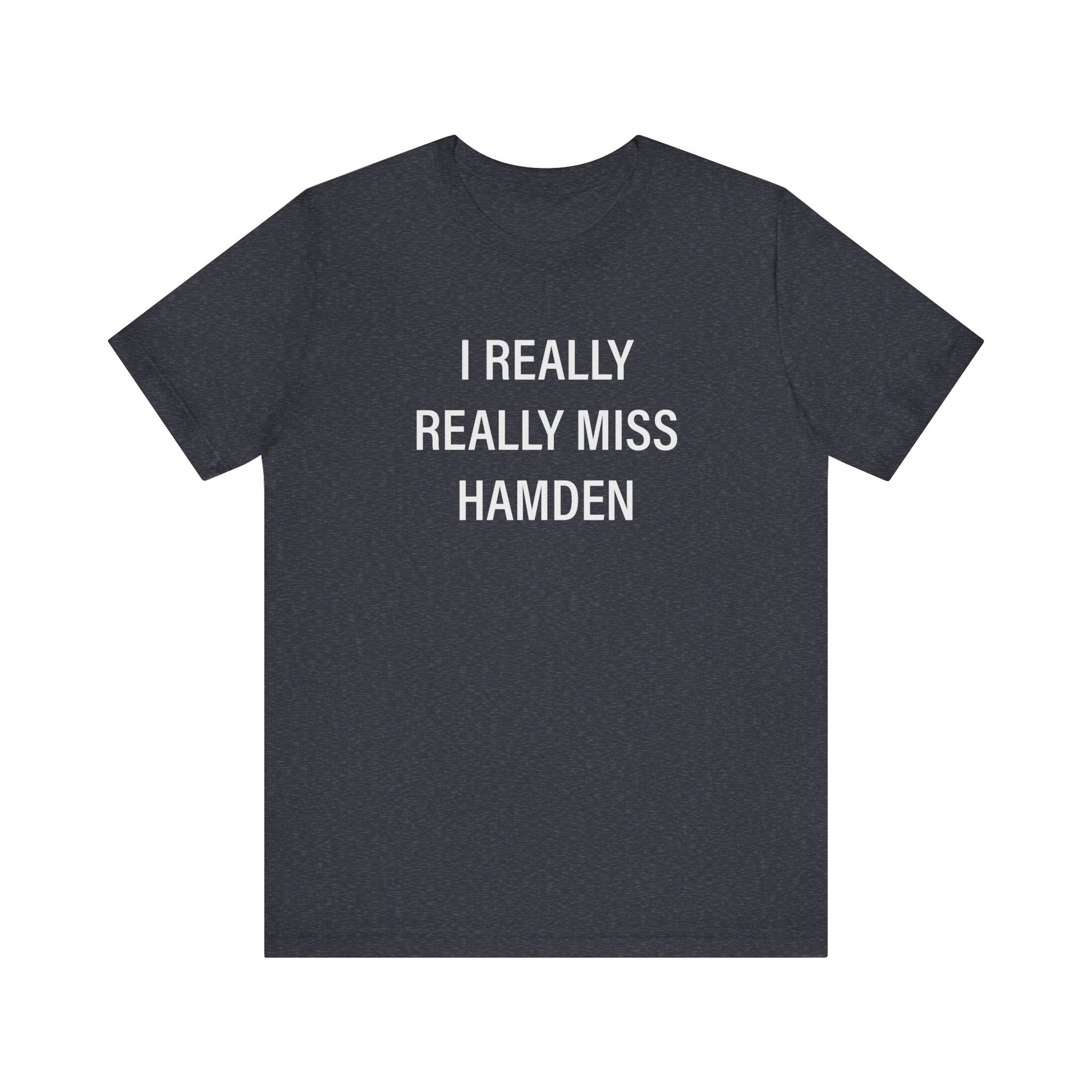 I Really Really Miss Hamden // Hamden CT unisex t shirt // finding connecticut 