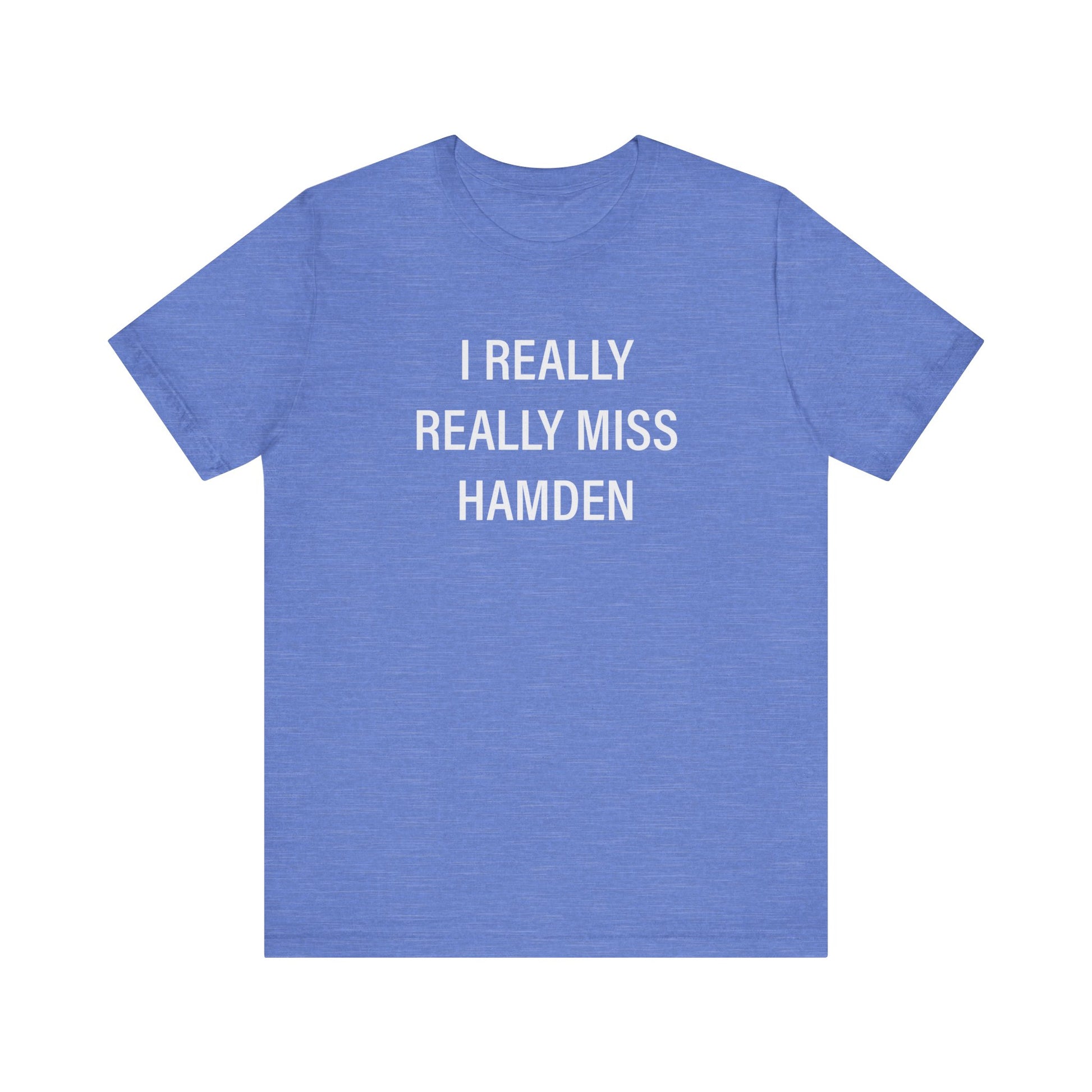 I Really Really Miss Hamden // Hamden CT unisex t shirt // finding connecticut 