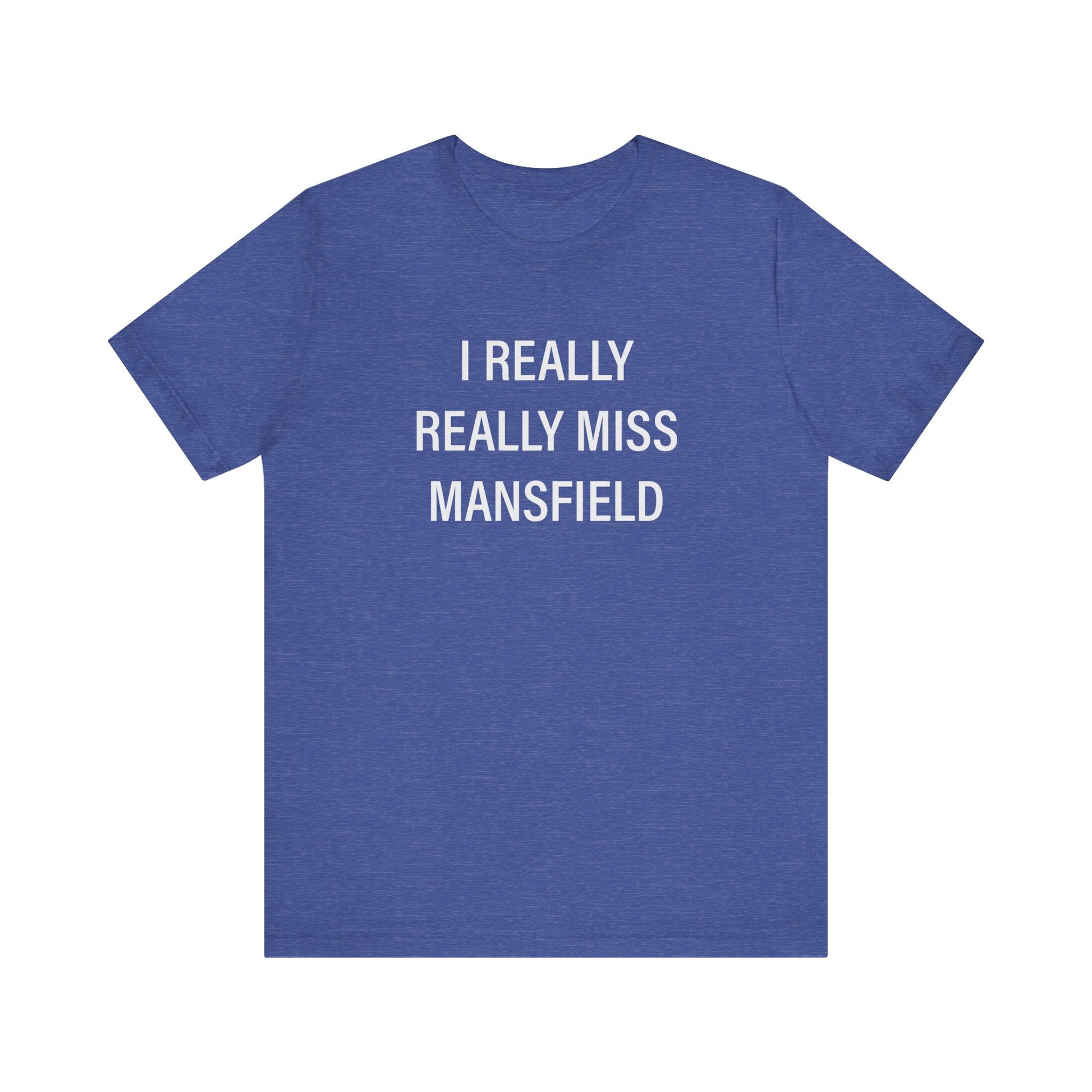 I Really Really Miss Mansfield // Mansfield CT unisex t shirts // finding connecticut 