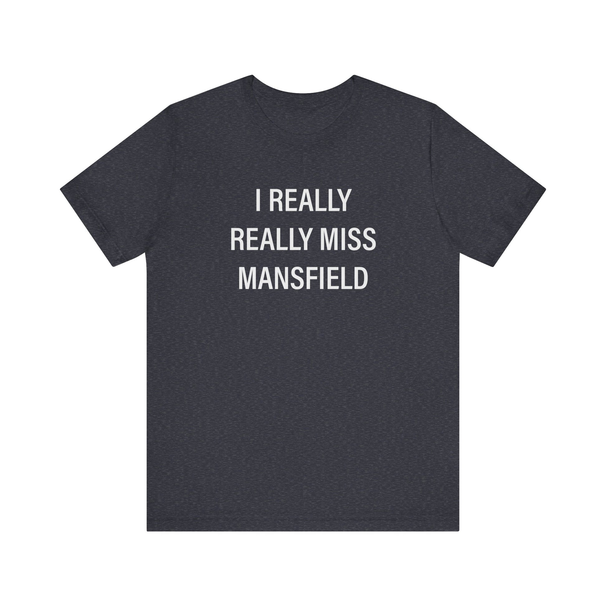 I Really Really Miss Mansfield // Mansfield CT unisex t shirts // finding connecticut 