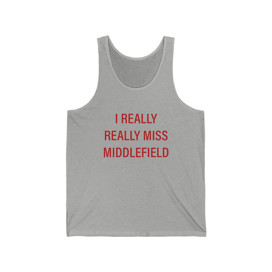 I Really Really Miss Middlefield // Middlefield Connecticut unisex tank top shirt // finding connecticut  