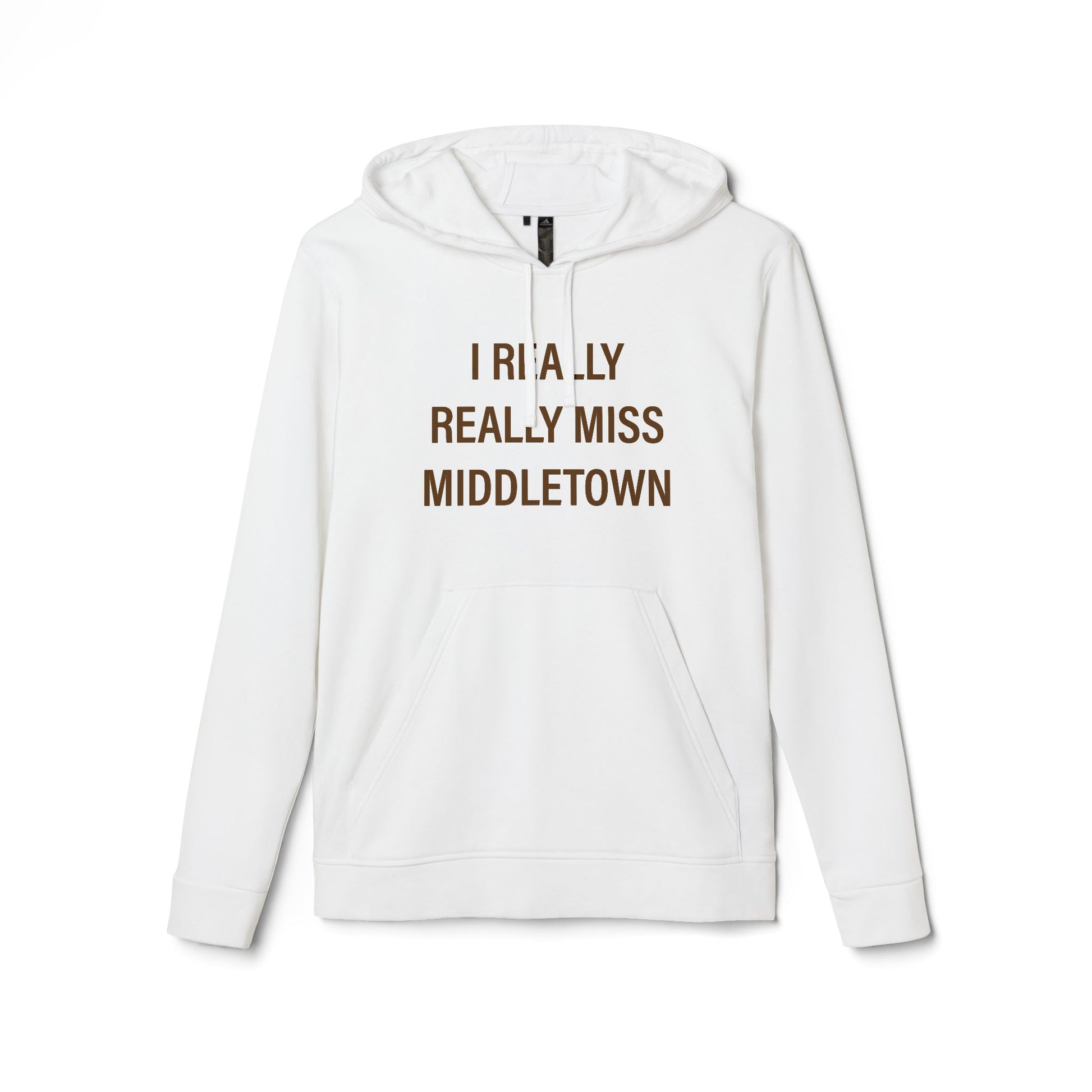 I Really Really Miss Middletown // Middletown CT adidas unisex hoodie sweatshirt // finding connecticut