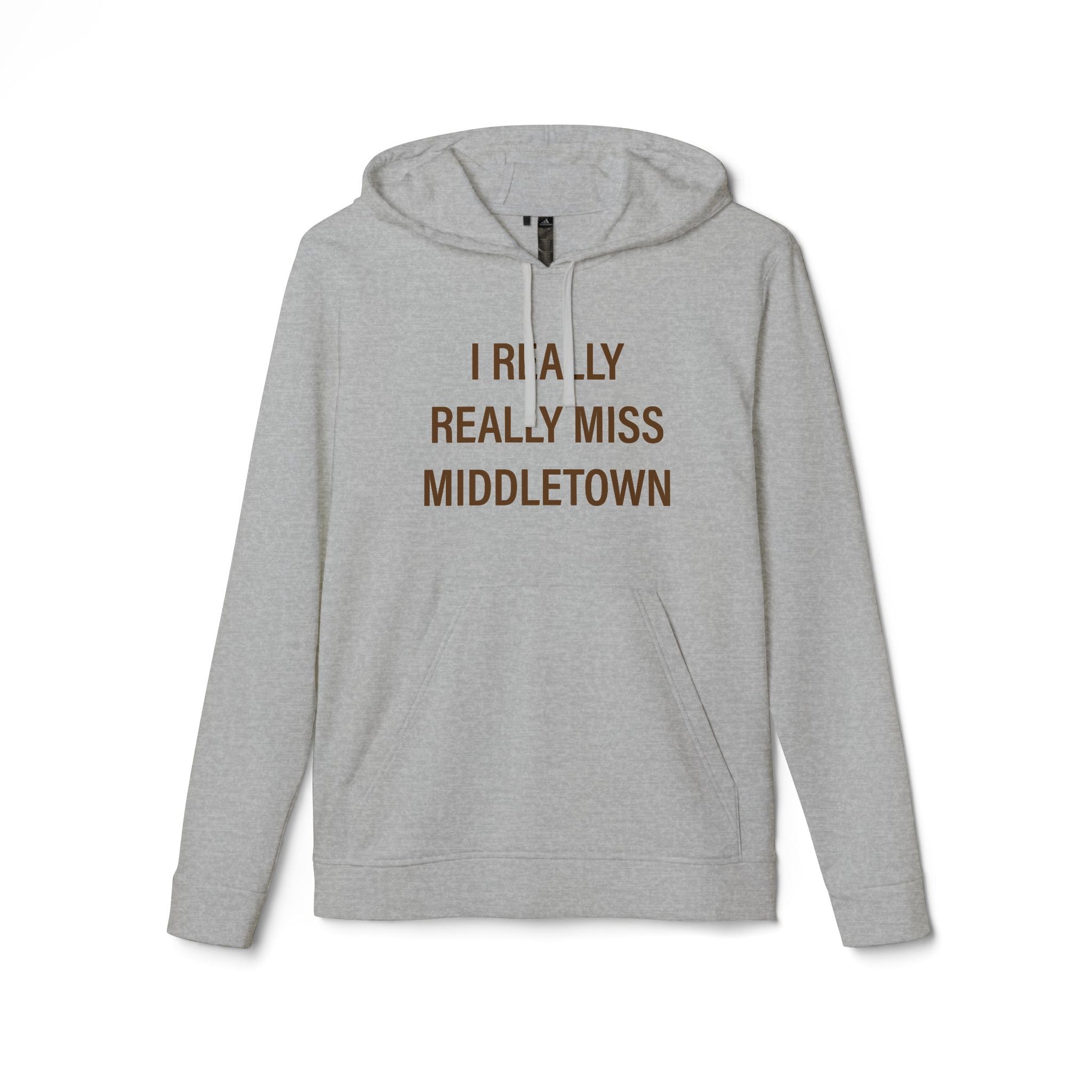 I Really Really Miss Middletown // Middletown CT adidas unisex hoodie sweatshirt // finding connecticut