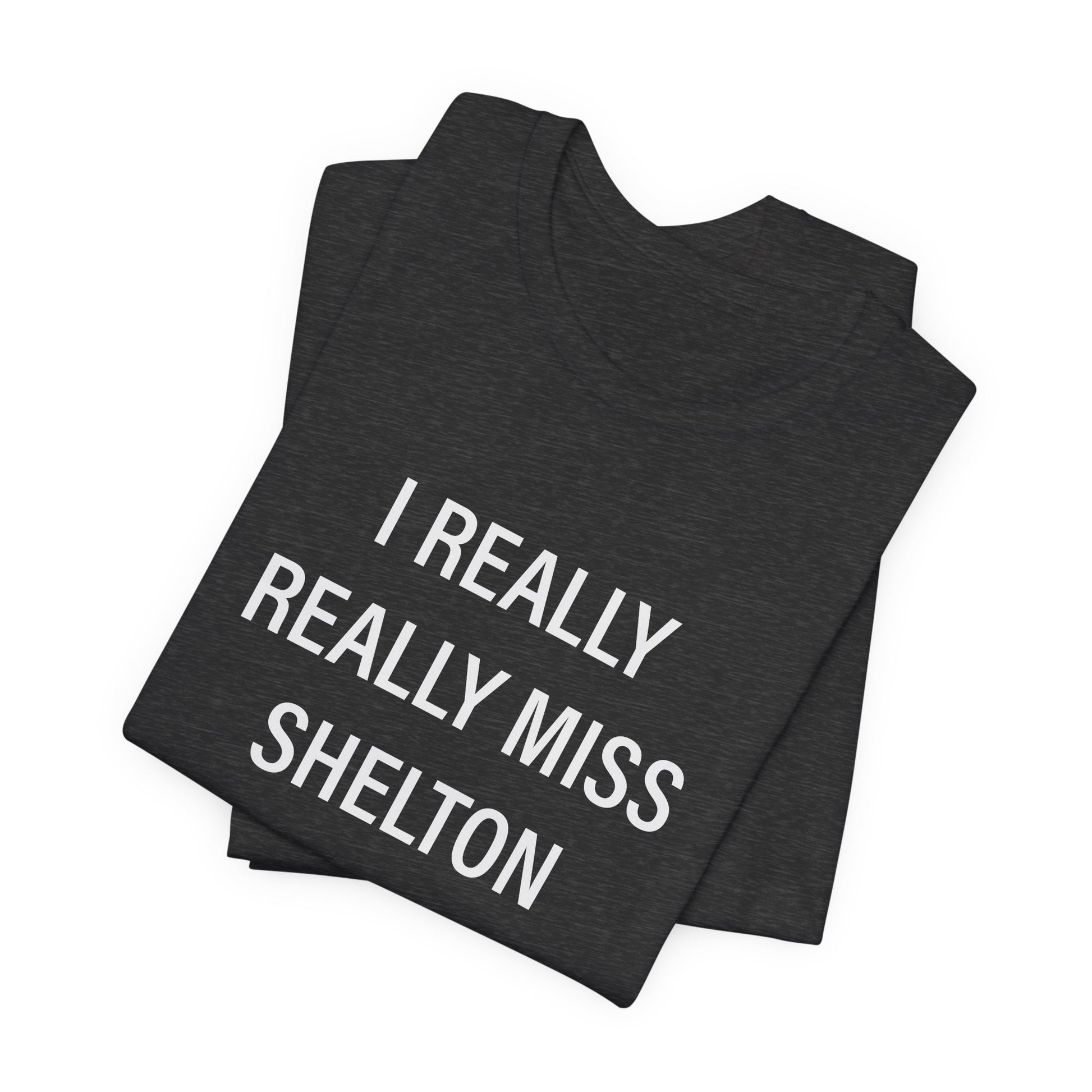 I Really Really Miss Shelton // Shelton CT unisex  T shirt   // finding connecticut  