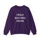 I Really Really Miss Shelton // Shelton CT unisex  sweatshirt   // finding connecticut  