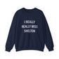 I Really Really Miss Shelton // Shelton CT unisex  sweatshirt   // finding connecticut  