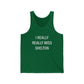 I Really Really Miss Shelton // Shelton CT unisex  tank top shirt   // finding connecticut   