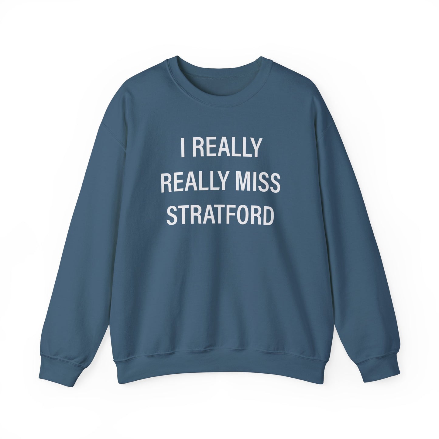I Really Really Miss Stratford // Stratford CT Champion sweatshirt // finding connecticut  
