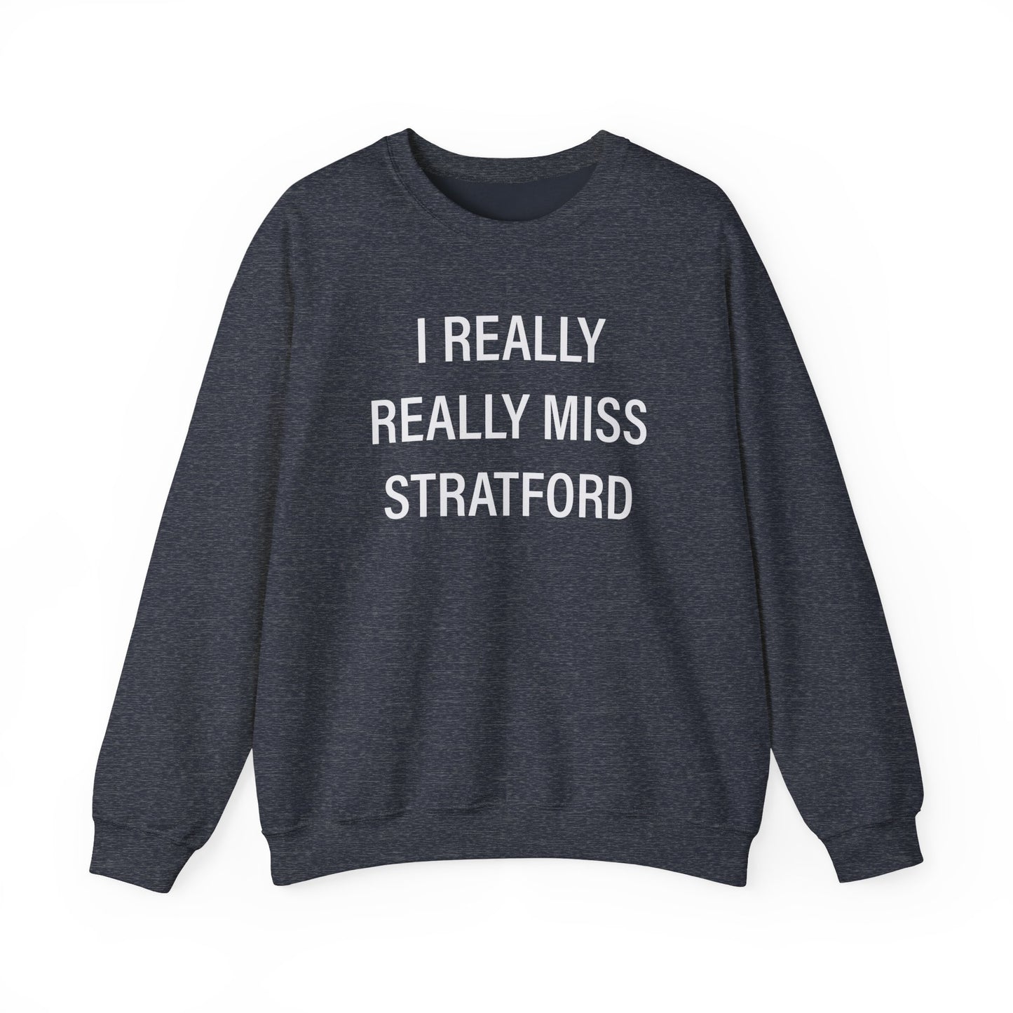 I Really Really Miss Stratford // Stratford CT Champion sweatshirt // finding connecticut  