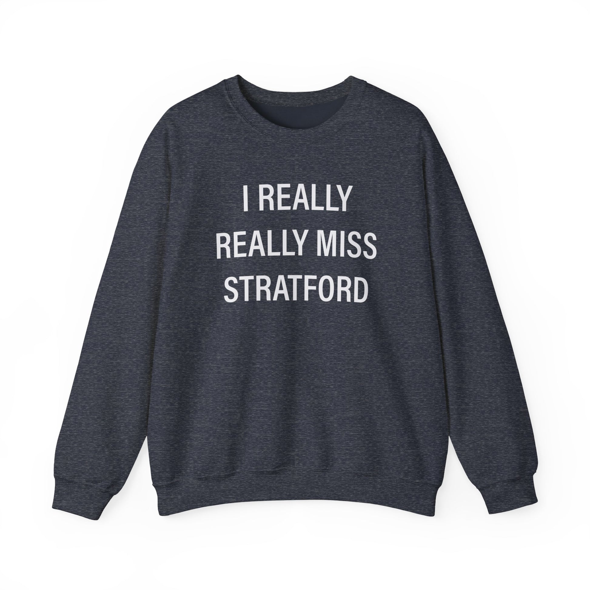 I Really Really Miss Stratford // Stratford CT Champion sweatshirt // finding connecticut  