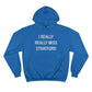 I Really Really Miss Stratford // Stratford CT Champion unisex hoodie sweatshirt // finding connecticut 