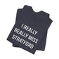 I Really Really Miss Stratford // Stratford CT unisex t shirt // finding connecticut  