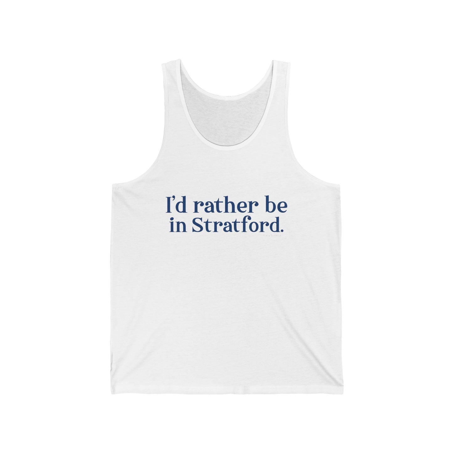 I Really Really Miss Stratford // Stratford Connecticut unisex tank top shirt   // finding connecticut   