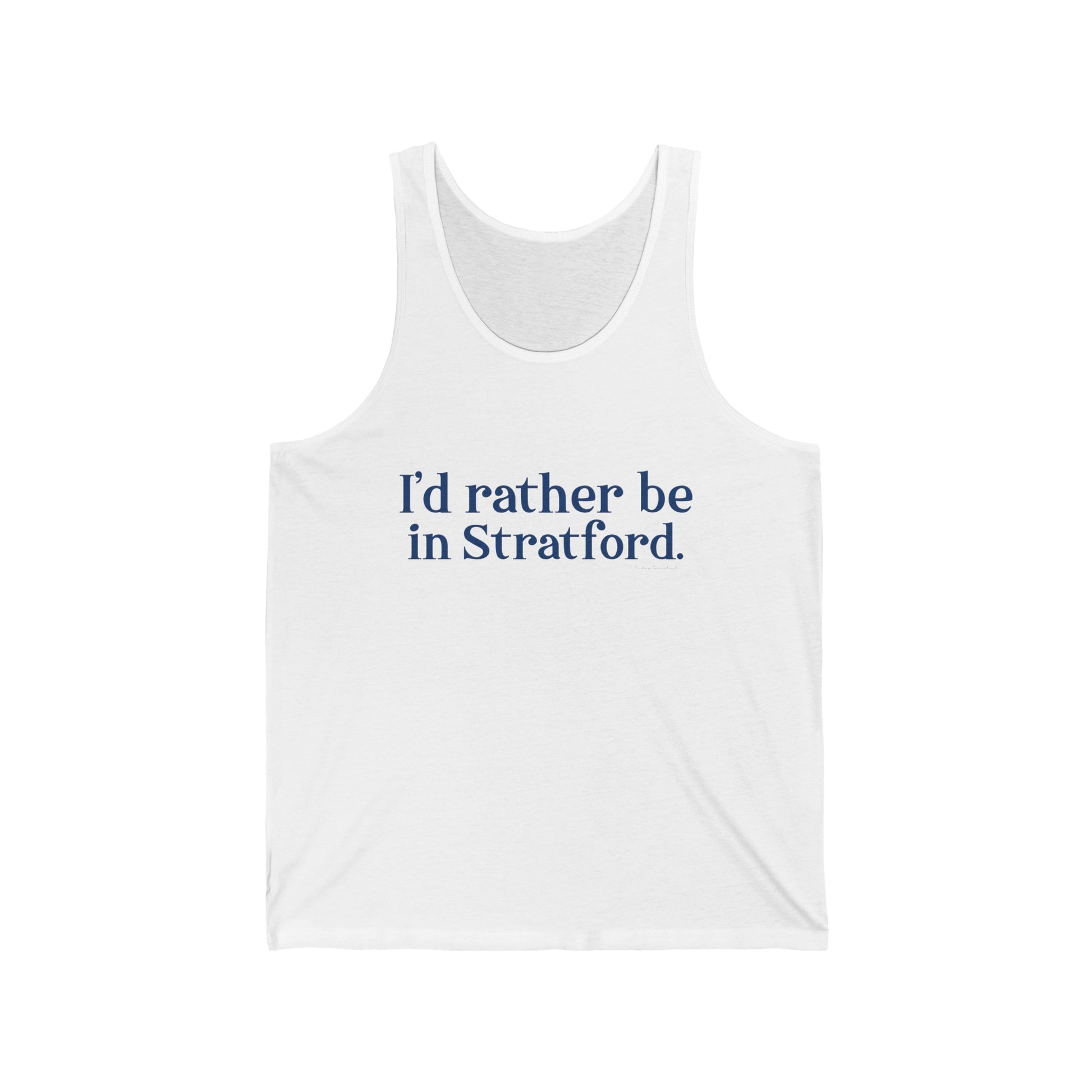 I Really Really Miss Stratford // Stratford Connecticut unisex tank top shirt   // finding connecticut   