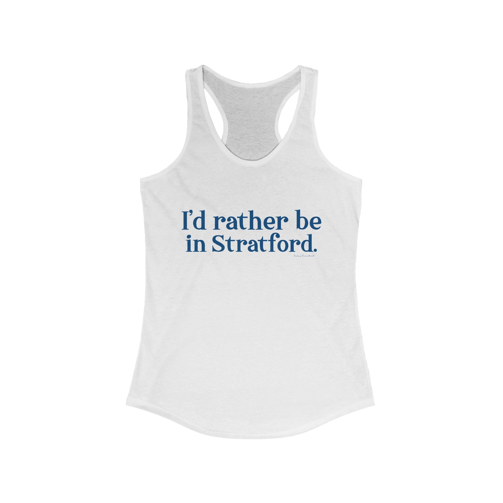 I Really Really Miss Stratford // Stratford Connecticut womens tank top shirt // finding connecticut   