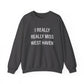 I Really Really Miss West Haven // West Haven CT sweatshirts  / finding connecticut 