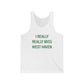 I Really Really Miss West Haven // West Haven Connecticut  unisex tank top shirt / finding connecticut 