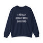 I Really Really Miss guilford // guilford CT unisex sweatshirt // finding connecticut 