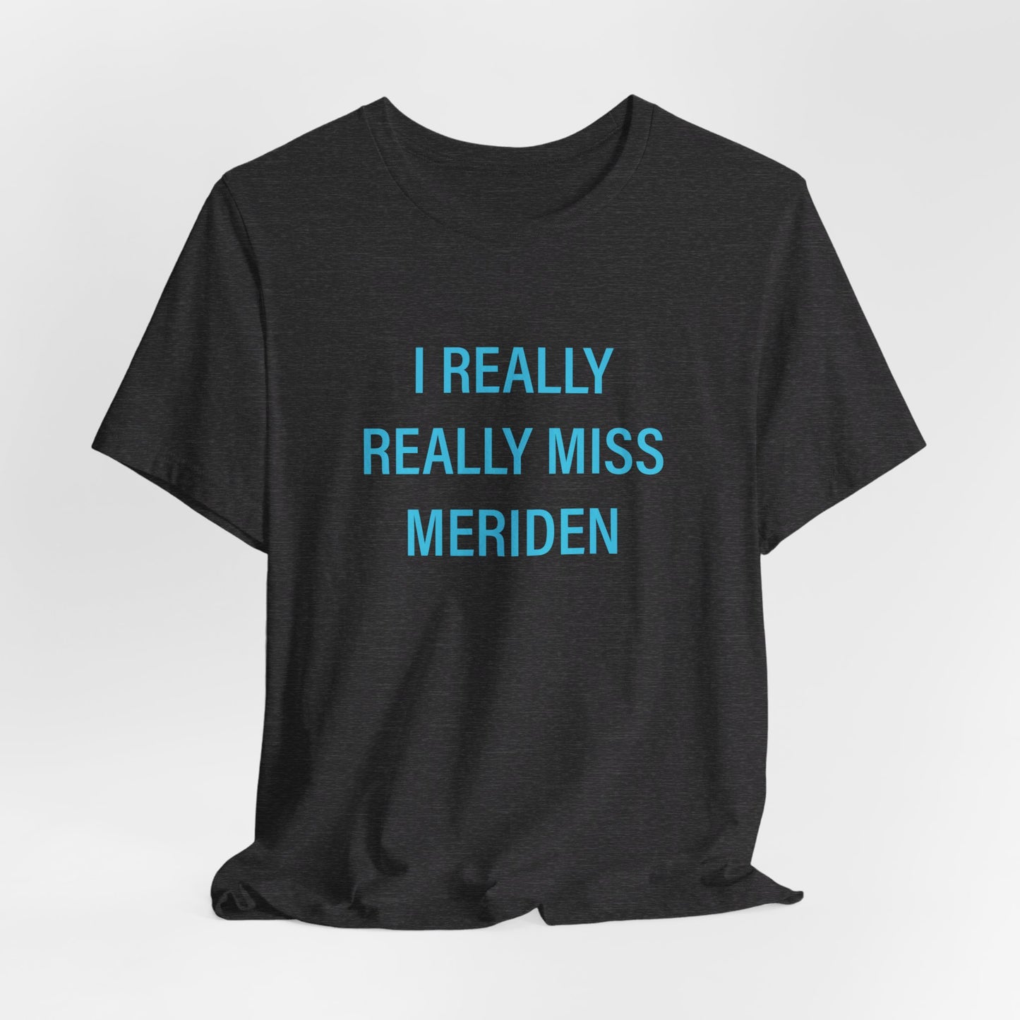 I Really Really Miss meriden // meriden connecticut unisex t shirt  // finding connecticut  