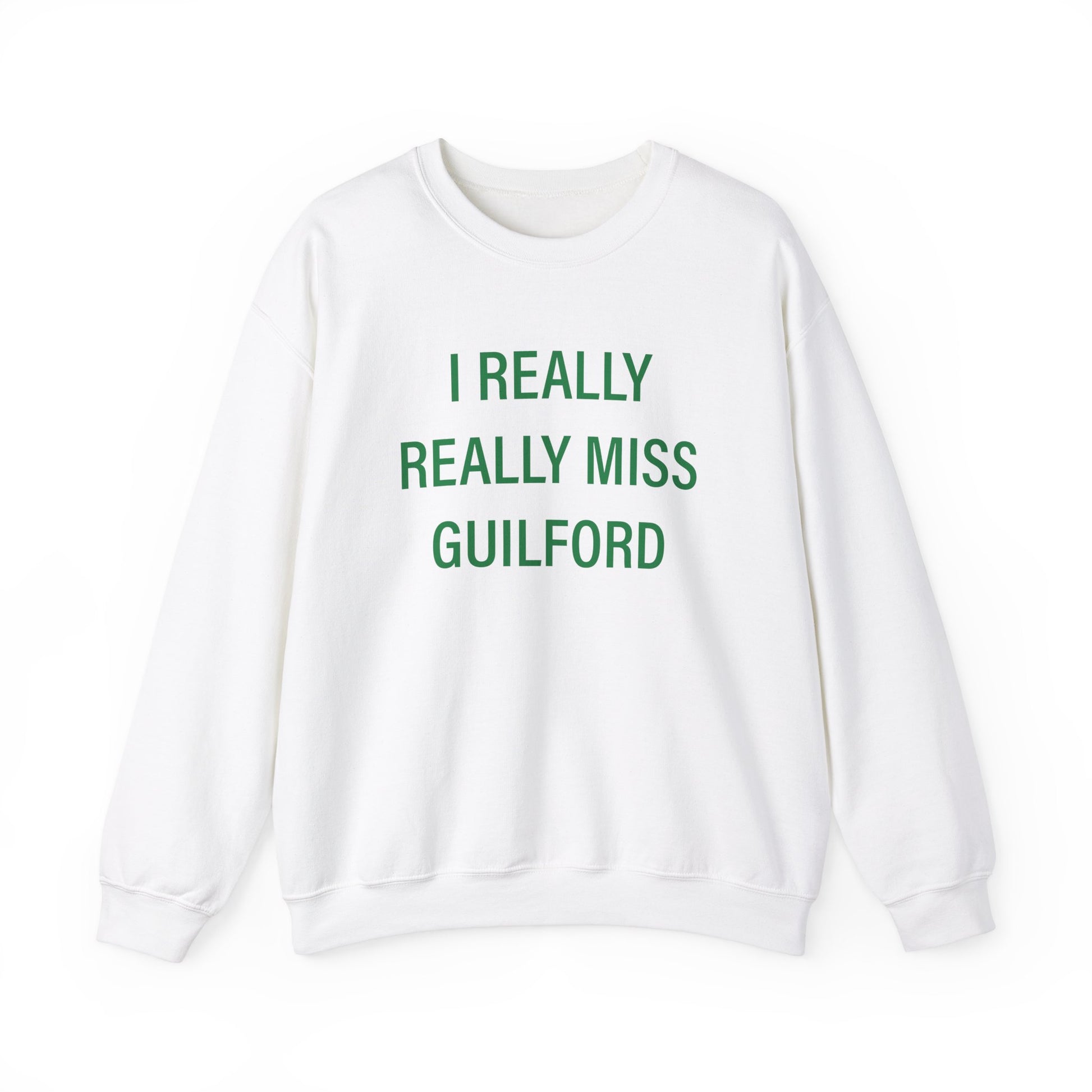 I Really really miss guilford // guilford connecticut unisex sweatshirts  / finding connecticut 