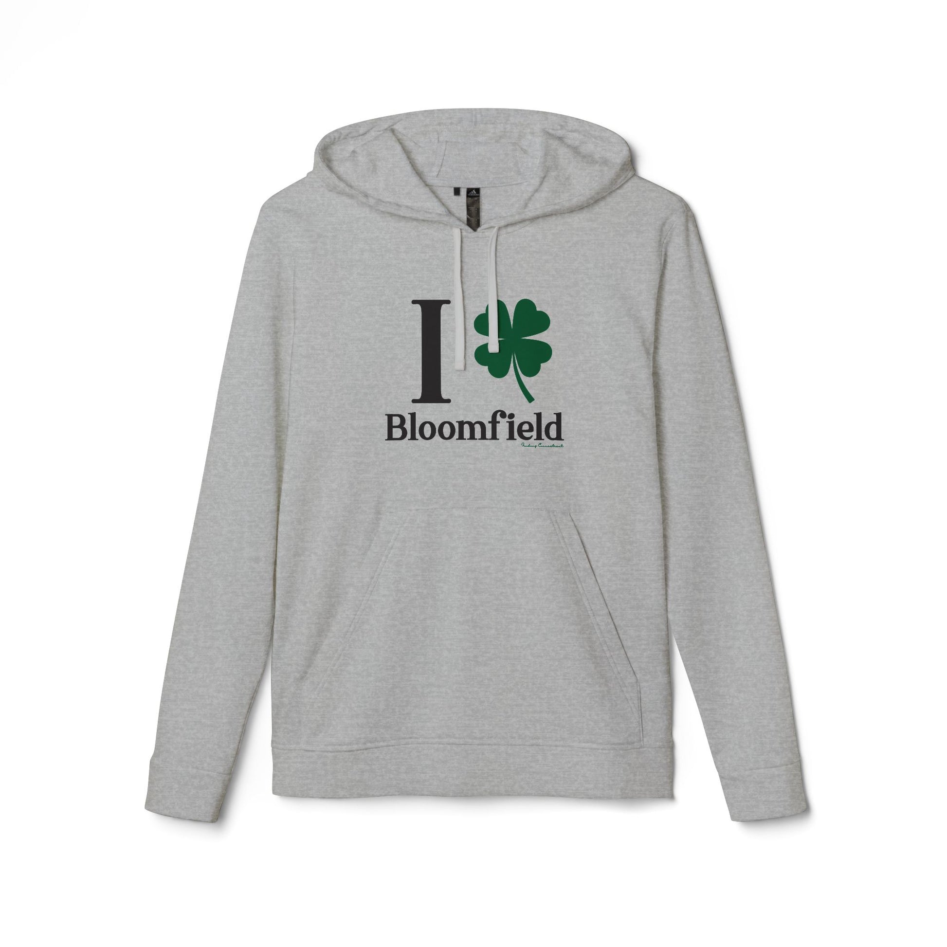 I clover Bloomfield // Bloomfield Connecticut adidas hoodie sweatshirt // finding connecticut 