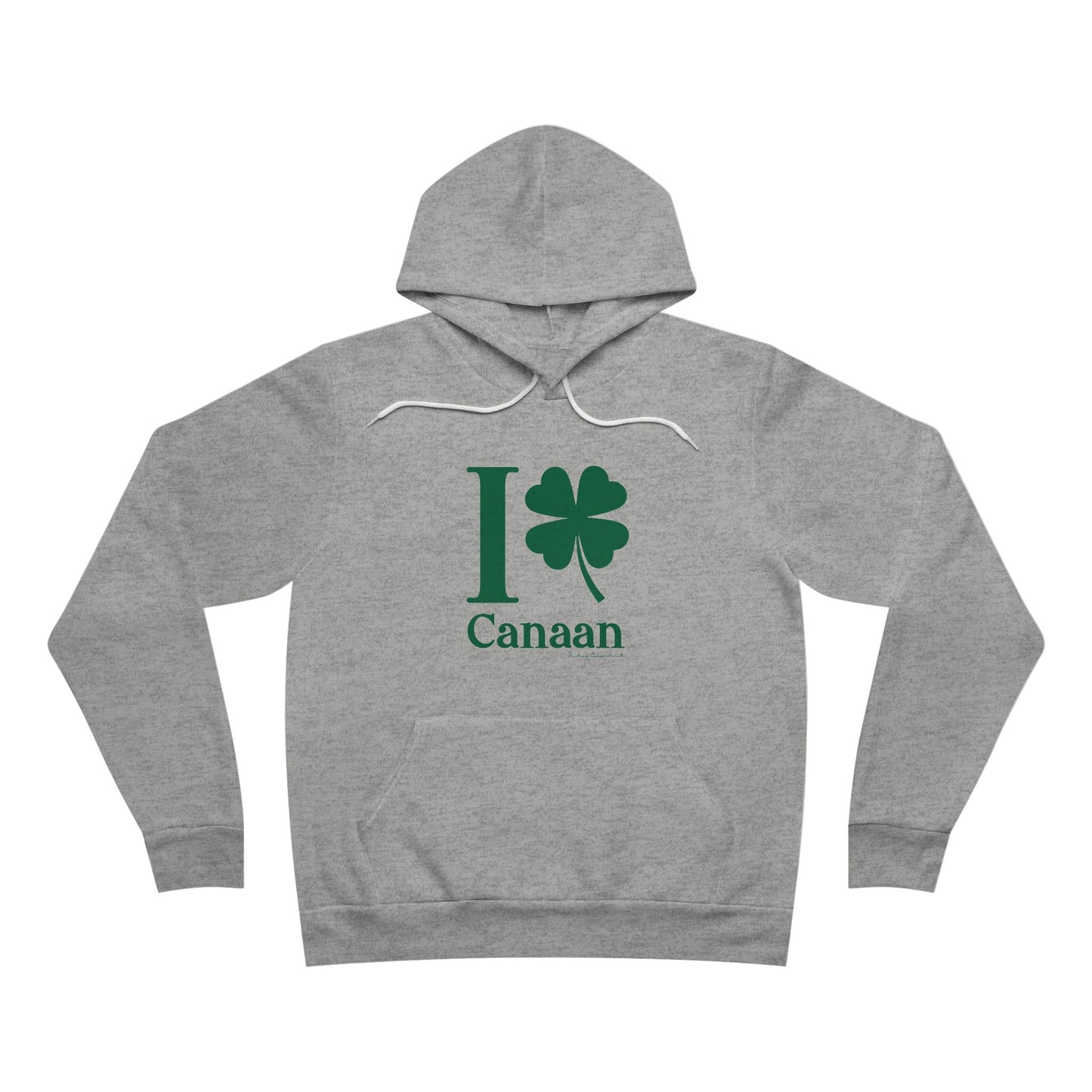 I clover Canaan // Cannan Connecticut unisex hoodie // finding connecticut 