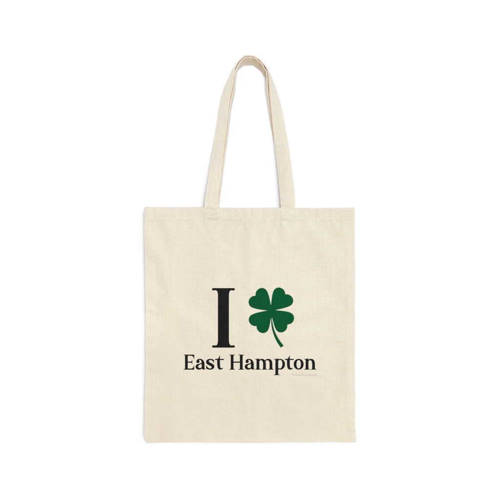 I clover East hampton tote bag // east hampton connecticut st patricks day gifts and merch // finding connecticut 