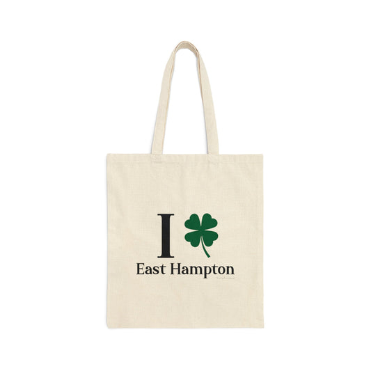 I clover East hampton tote bag // east hampton connecticut st patricks day gifts and merch // finding connecticut 