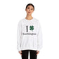 I clover Southington /// Southington CT st patricks day  adidas unisex sweatshirt / finding connecticut