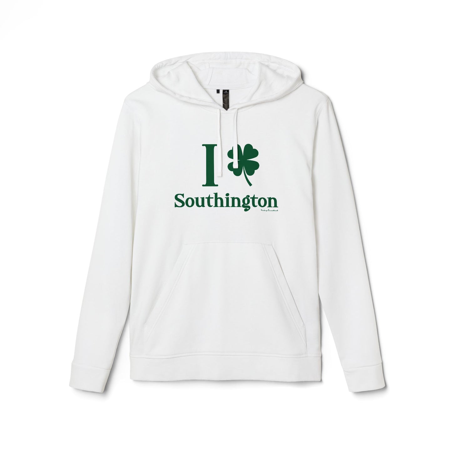 I clover Southington /// Southington Connecticut  st patricks day  adidas unisex hoodie sweat shirt / finding connecticut 